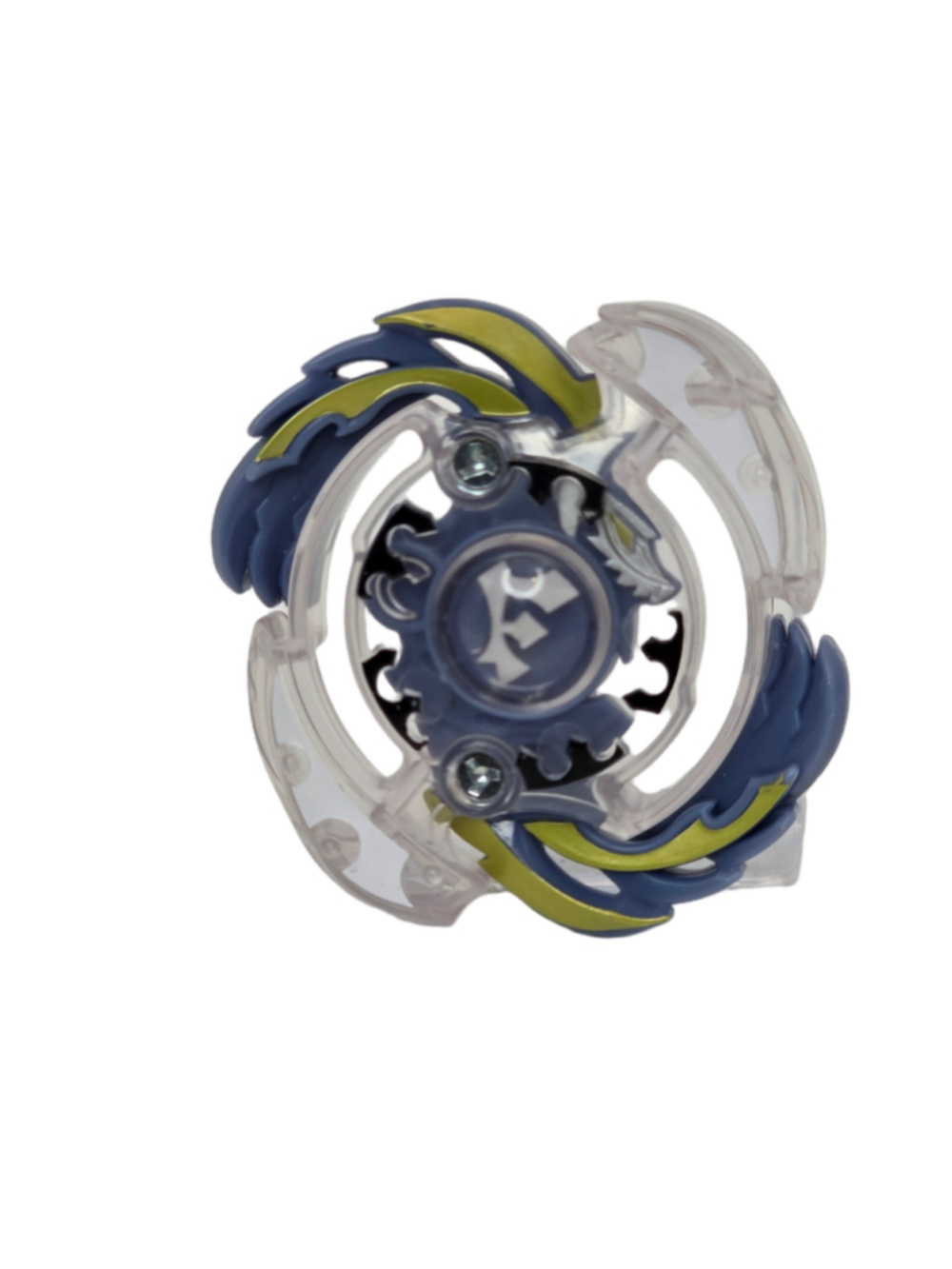 Beyblade Burst Clear Blue Gold Battle Top Energy Layer Replacement Part